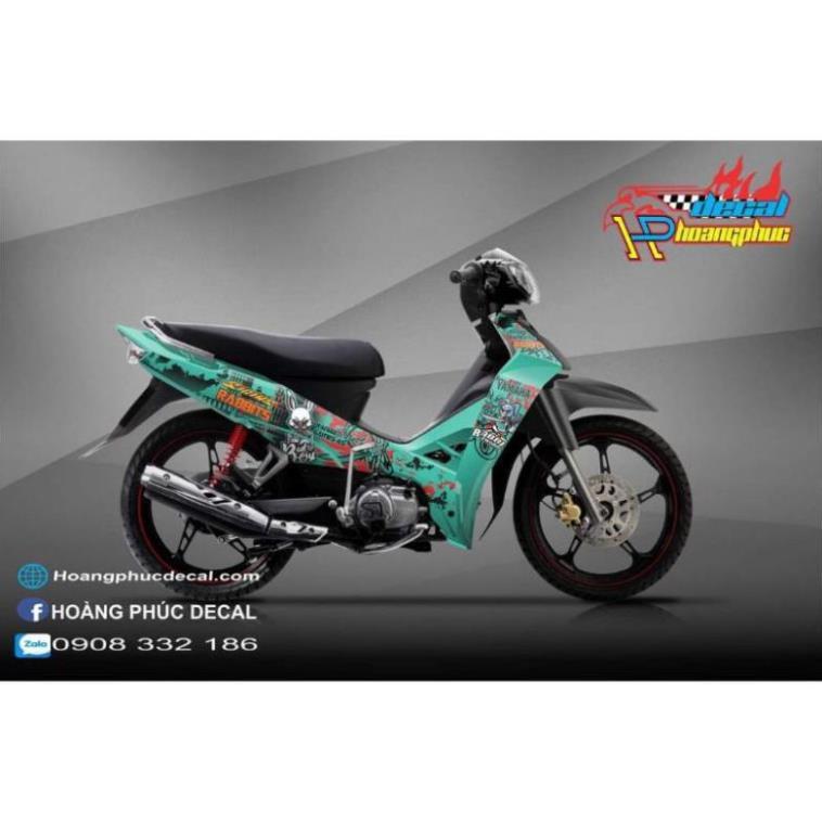 Mẫu tem đẹp cho xe sirius