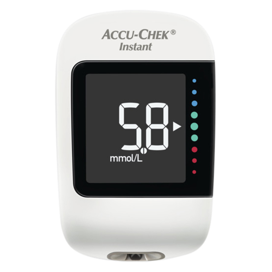 Bộ Máy Đo Đường Huyết Accu-Chek Instant mmol/L