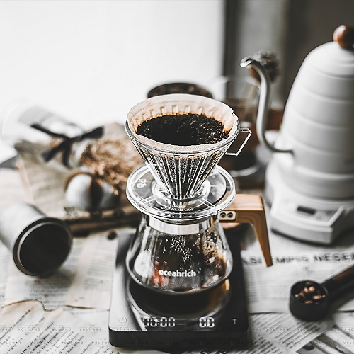 Phễu pha lọc cà phê V60 nhựa PCTG CAFE DE KONA