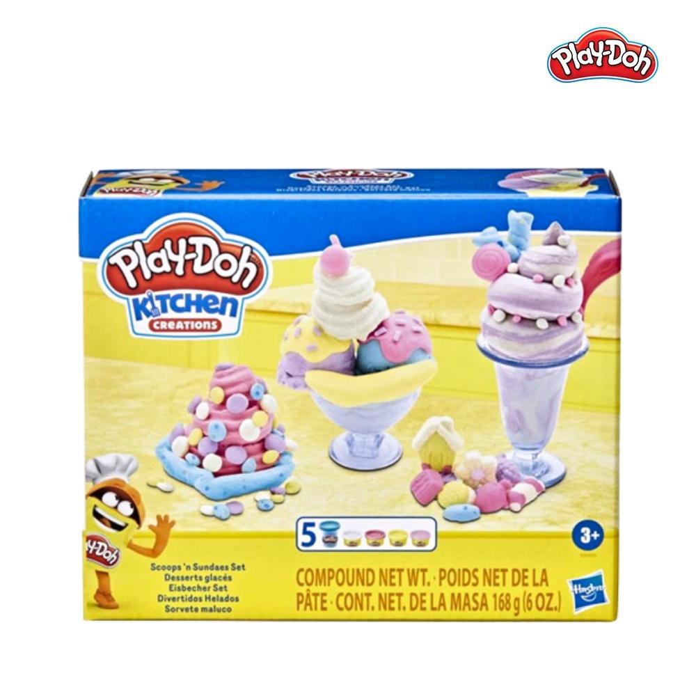 Bộ đồ chơi đất nặn làm kem Play-Doh