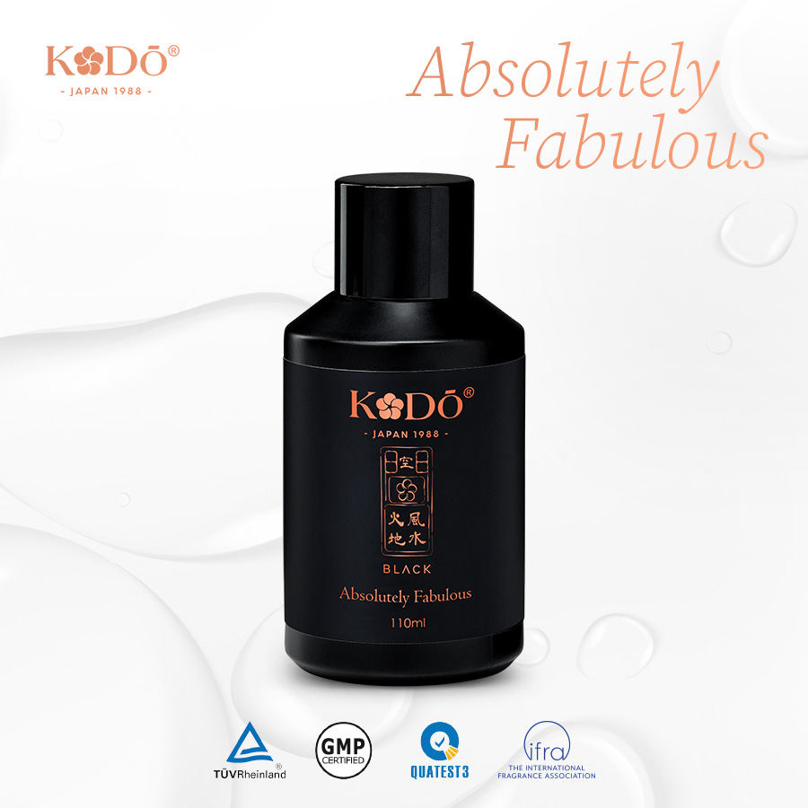 KODO - Absolutely Fabulous - Tinh Dầu Nước Hoa Thơm Phòng Nguyên Chất – Black Collection - 15ml/110ml/500ml