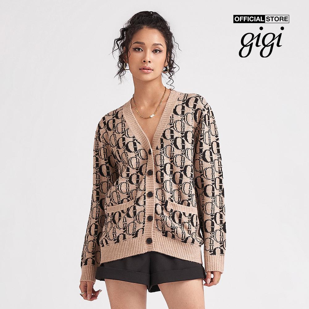 GIGI - Áo khoác cardigan nữ dáng dài thời trang G1302K222719