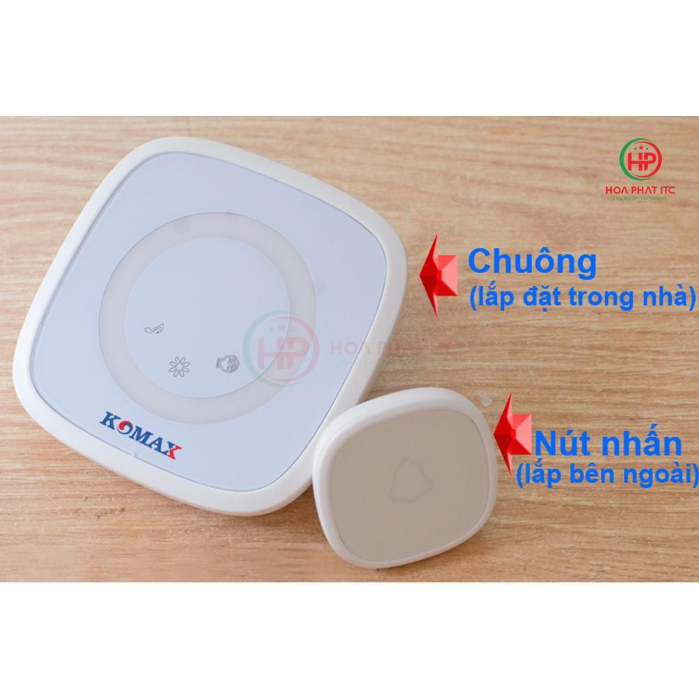 Chuông cửa không dây Komax KM-B02 - Hàng chính hãng