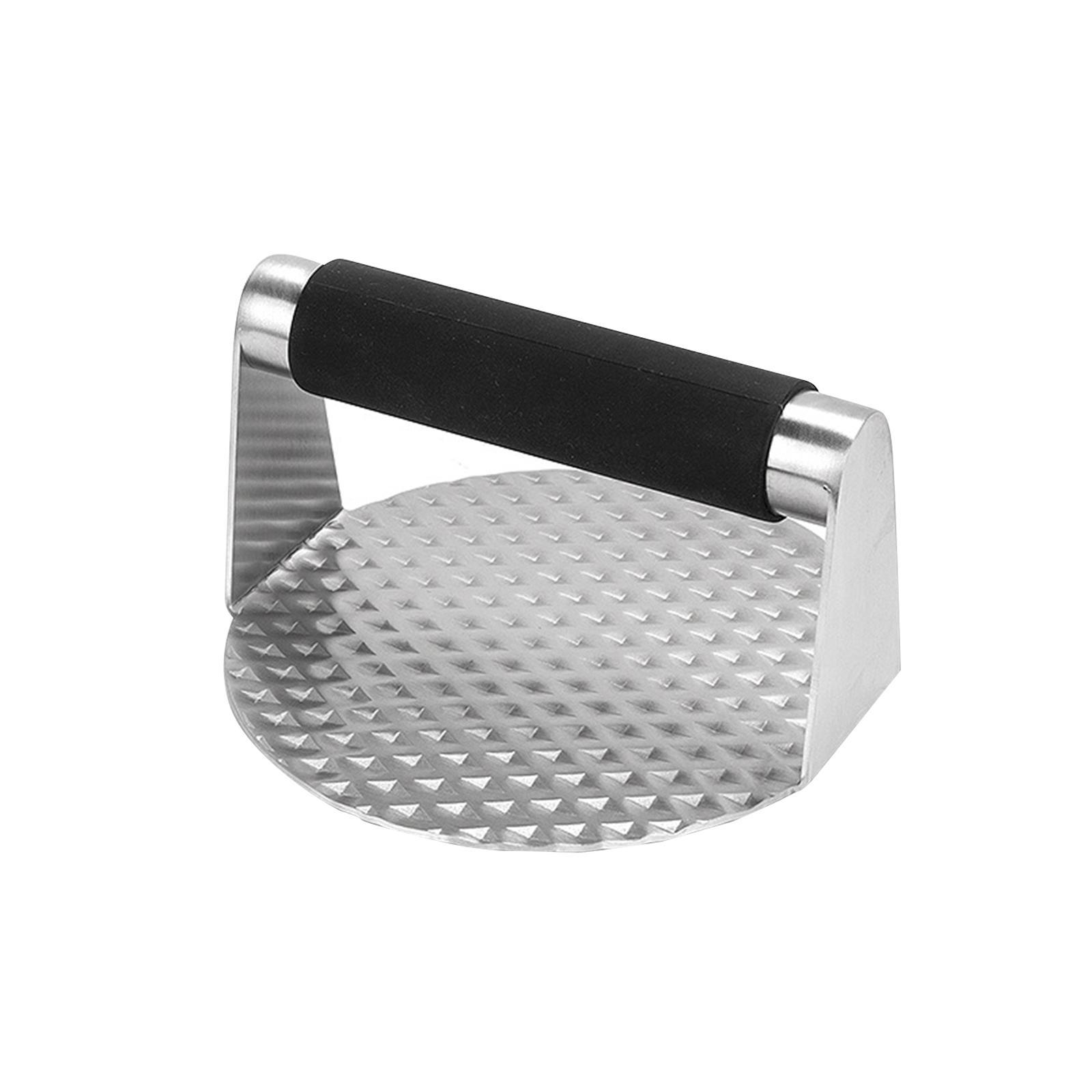 Stainless Steel Burger Press Manual Grill Press for Grill