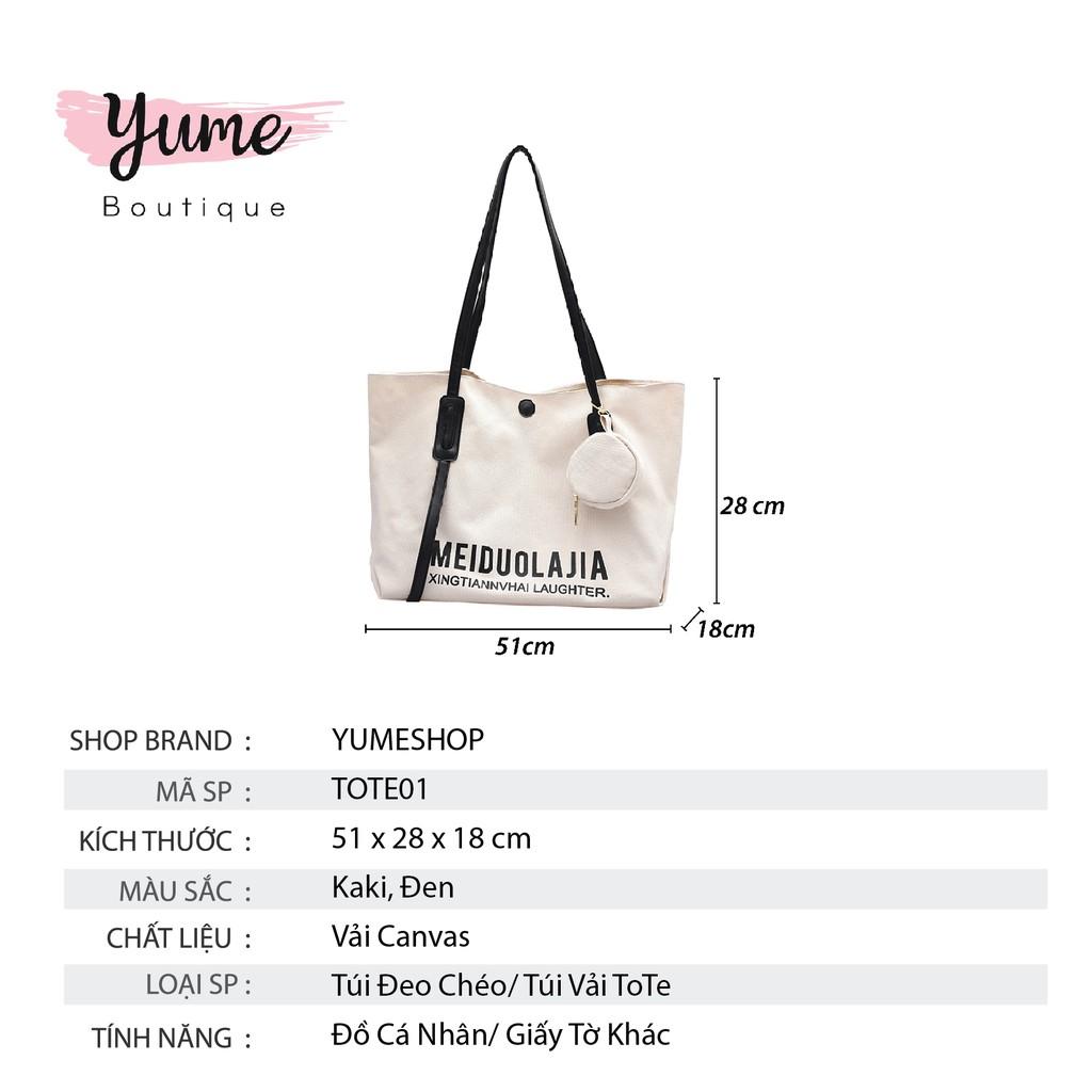 Túi Tote,Vải Canvas Cỡ Lớn, Thời Trang, Đựng Được Nhiều Đồ 2021