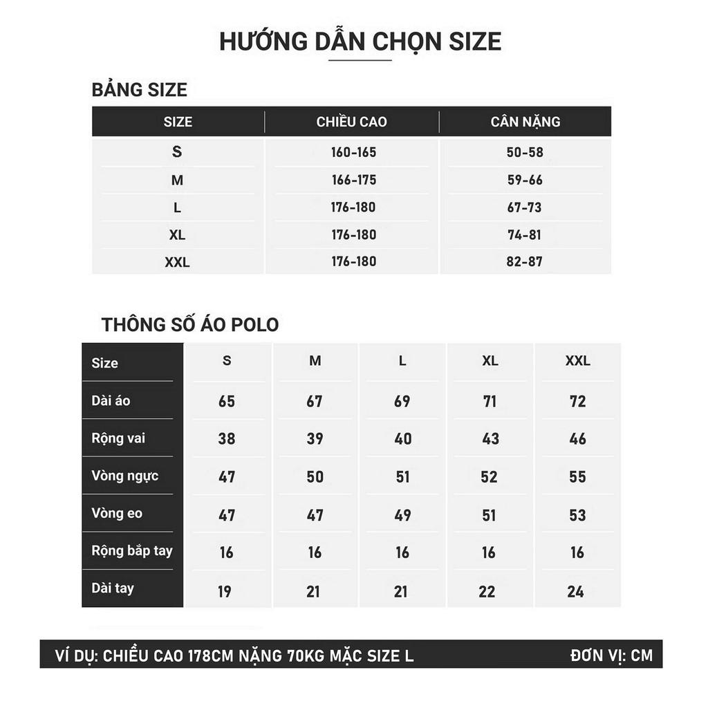 Áo polo nam Galvin Premium hàng thiết kế chính hãng gắn tag Hợp kim Aluminum cao cấp chất CVC Cotton 95% PR02