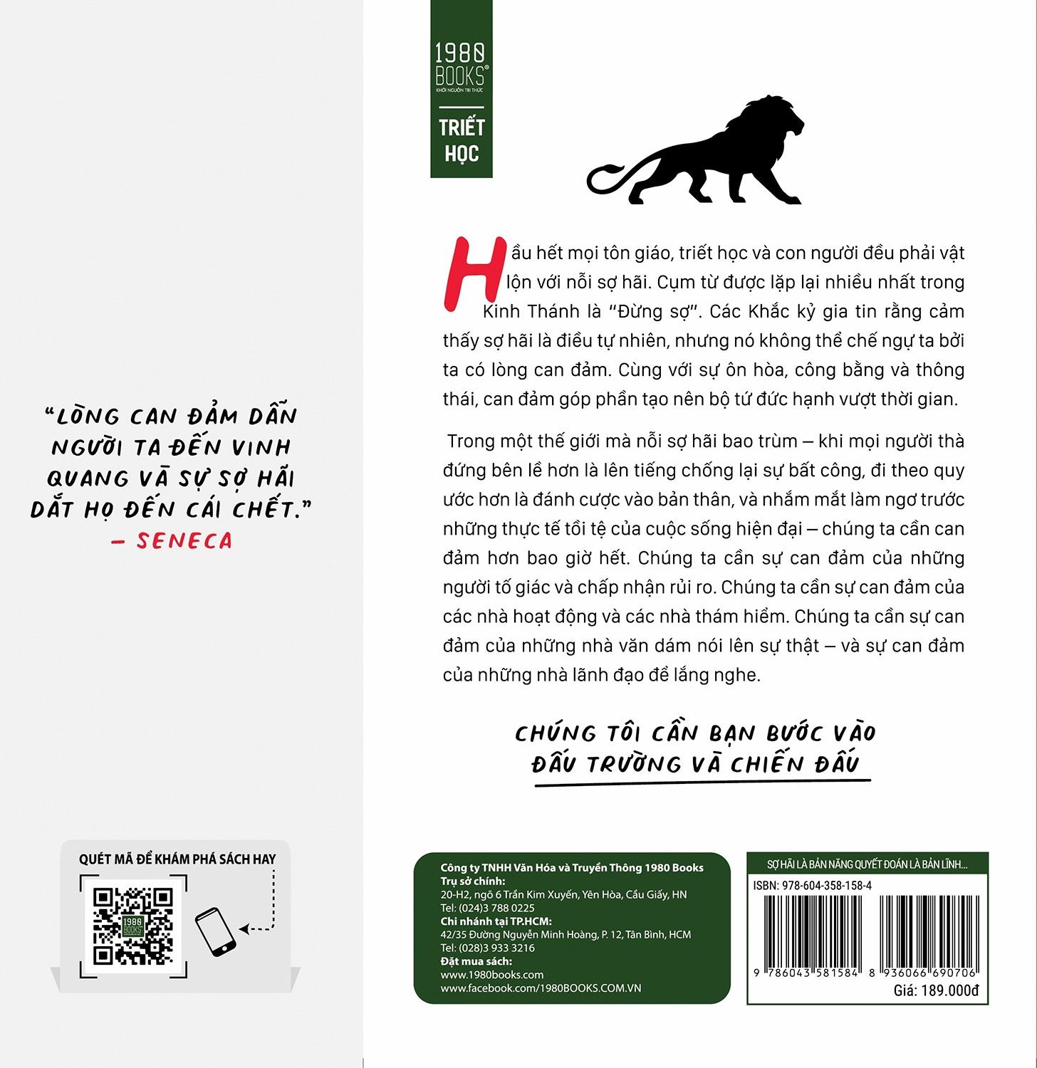Sợ Hãi Là Bản Năng, Quyết Đoán Là Bản Lĩnh, Can Đảm Là Tôi Luyện