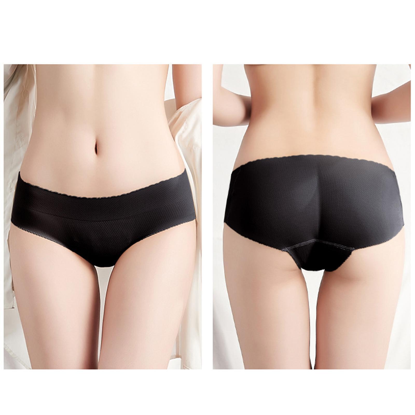 Hip Lifting Panties Women Padded Panties Buttocks Panties Seamless S Size