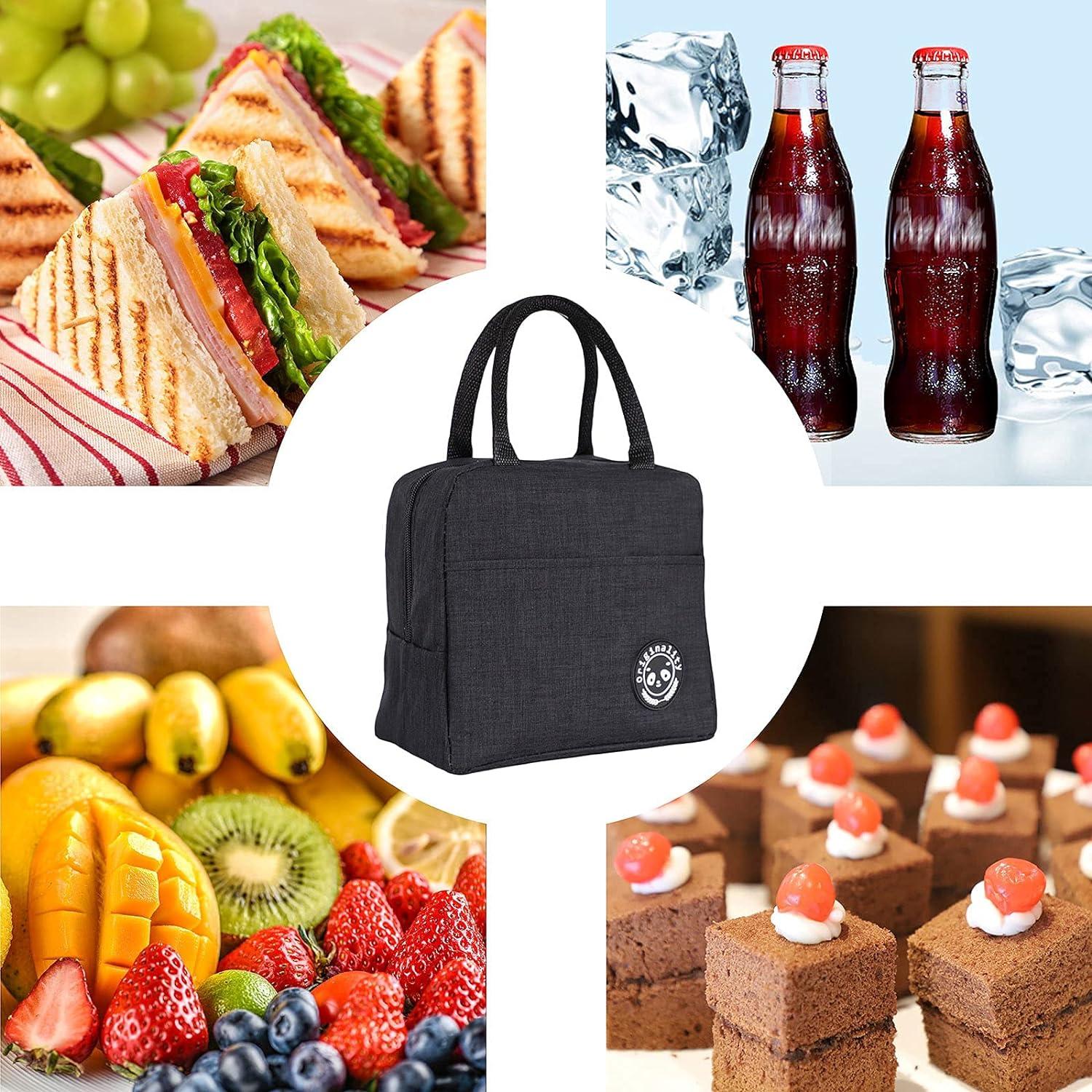 Túi đựng đồ ăn trưa cách nhiệt dành cho phụ nữ hoặc nam giới Hộp đựng đồ ăn trưa không thấm nước và có thể tái sử dụng
