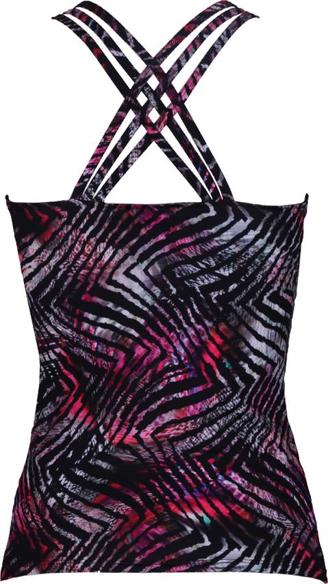 Áo Tank Top Dây Chéo Débardeur Croisé Body Perfection Slimtess - Zèbre (Size