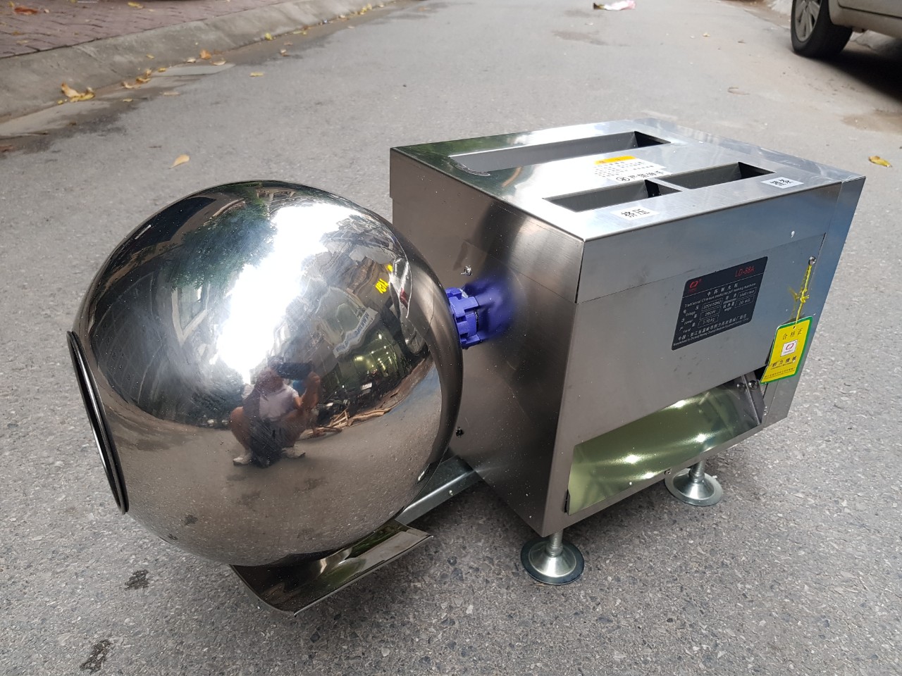 Máy vo viên trân châu trà sữa, bánh nhãn cỡ 10mm siêu tròn và đều năng suất 10KG/H