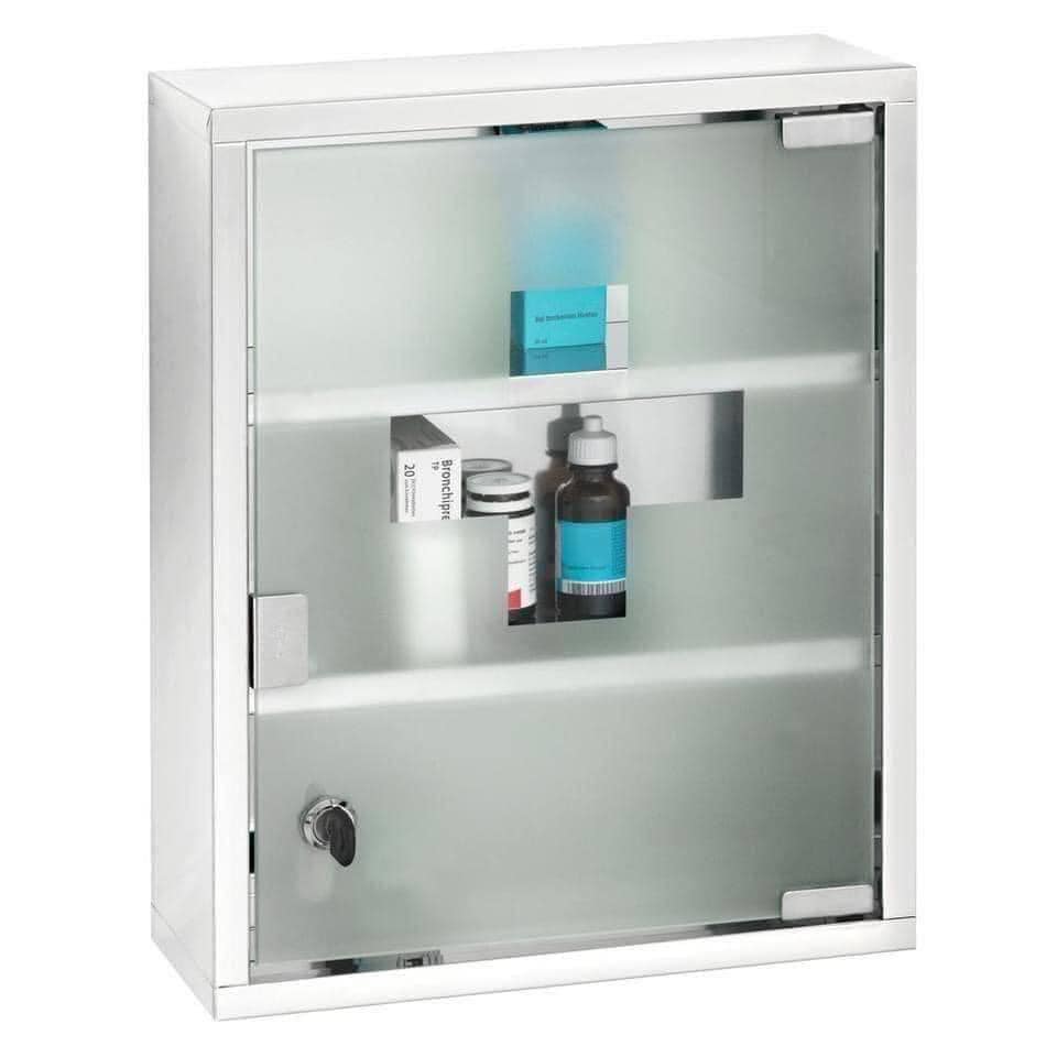 TỦ THUỐC GIA ĐÌNH WENKO CỬA KÍNH 30x40cm Hàng chính hãng