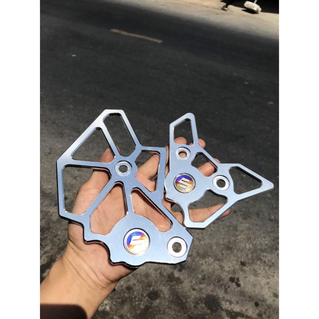 NẸP SƯỜN LOGO TITAN RAIDER FI, SATRIA kèm 4 con ốc titan