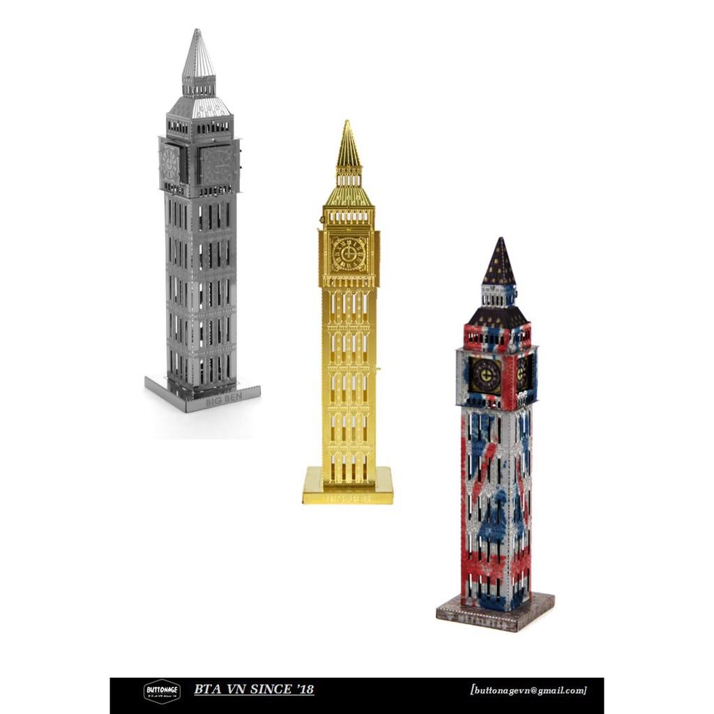 Mô Hình Lắp Ráp 3d Tháp Đồng Hồ Big Ben