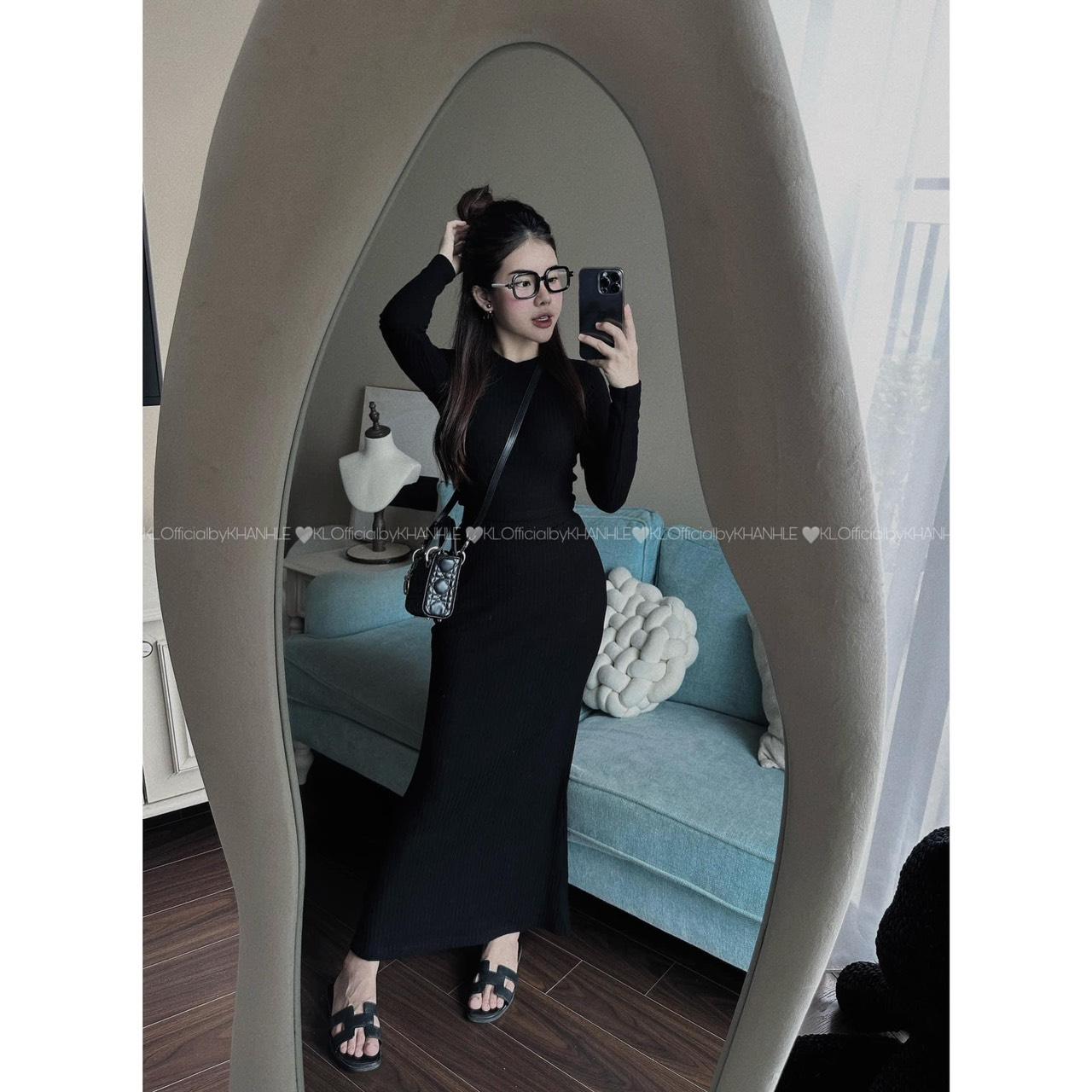 SET ĐI CHƠI, SET 2 MÓN ÁO TĂM CỔ TRÒN TAY DÀI PHỐI CHÂN VÁY DÀI CỰC HOT