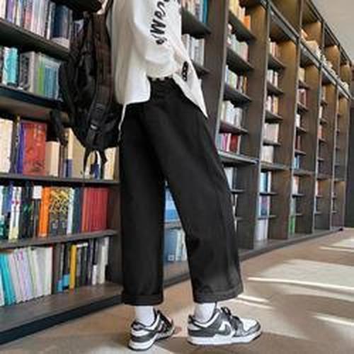 Quần dài ống rộng màu sắc trẻ trung cá tính thời trang cho nam