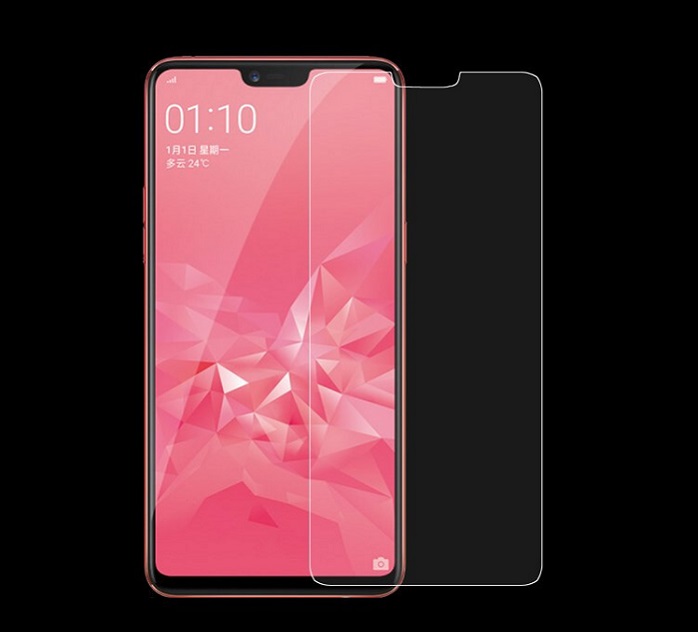 Tấm dán kính cường lực độ cứng 9H dành cho Oppo F7 -KLC01