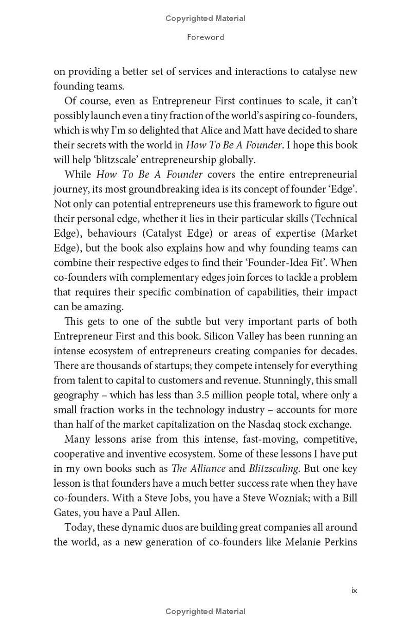 Sách ngoại văn: How To Be A Founder