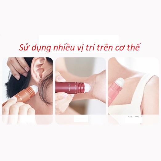 Lăn Khử Mùi Khô Lâu Dài Dưới Cánh Tay Roll-On Chất Chống Mồ Hôi Cơ Thể Quần Áo Tạo Hương Thơm Nước Hoa Dịu Nhẹ [ 3 Mùi ] - HOA HỒNG