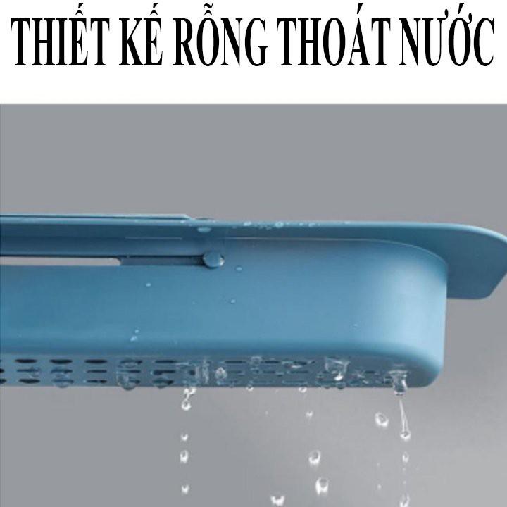 KỆ BỒN RỬA CHÉN THÔNG MINH CO GIÃN RÚT GỌN 35-50CM BẰNG NHỰA CAO CẤP