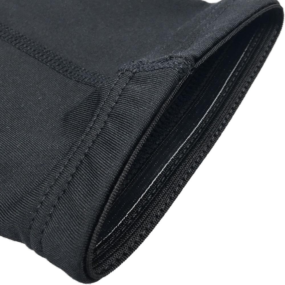 Dayselect 1 Cái Đen Plus Nhung Ủ Tay Thun Thể Thao Bảo Vệ Cánh Tay Bóng Rổ Bóng Chuyền Cánh Tay Tay Băng Nóng Miếng Lót Khuỷu Tay Color: Black plus velvet Size: XL