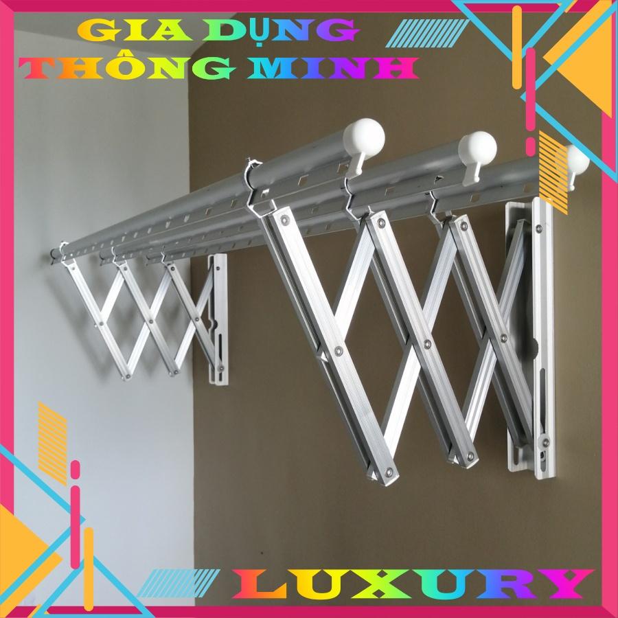 Giàn Phơi Gắn Tường Thông Minh Nhôm, Inox Hòa Phát Giá Rẻ Thích Hợp Cho Căn Hộ, Chung Cư Cao Cấp Và Nhà Phố