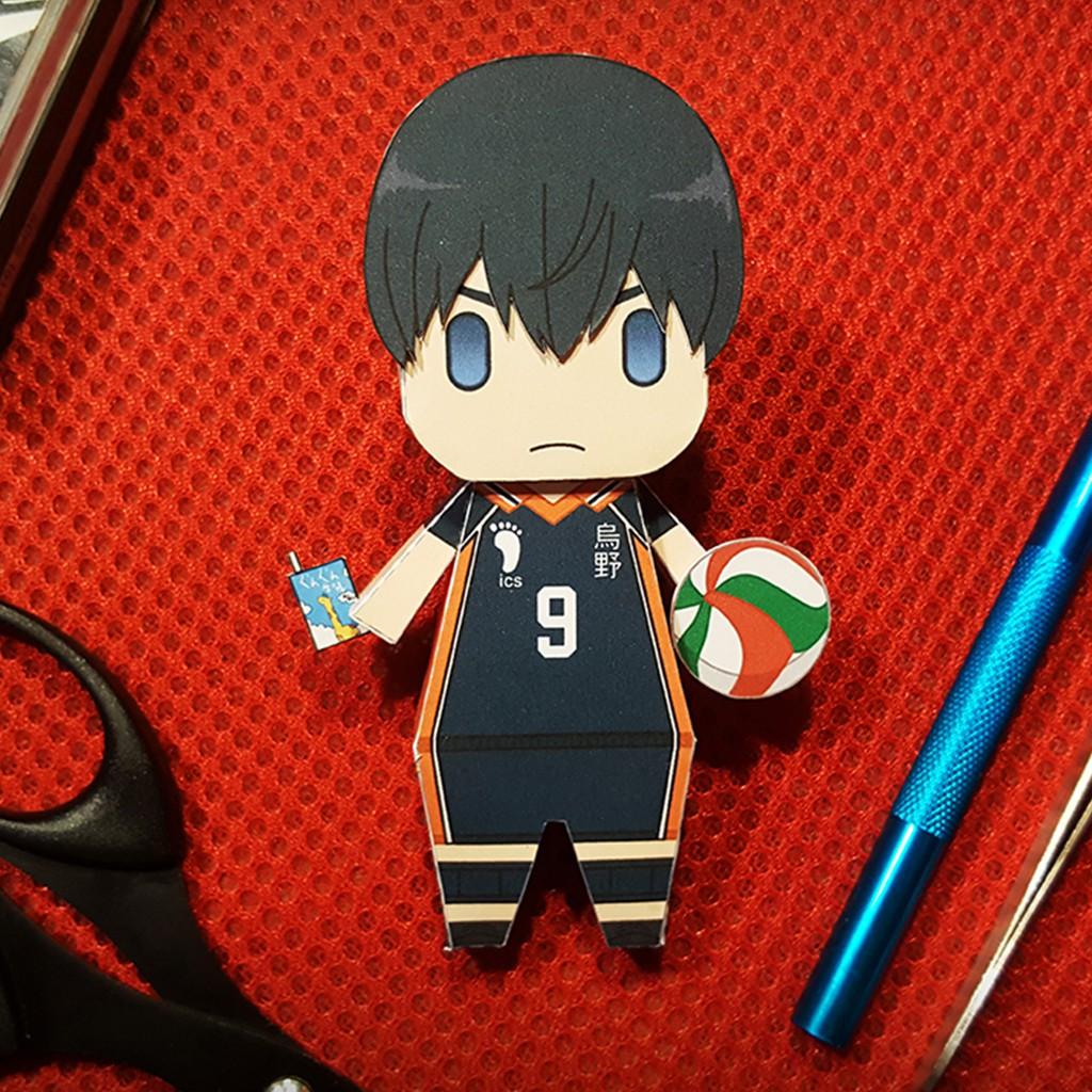 Mô hình giấy Anime Game Chibi Tobio Kageyama - Haikyuu