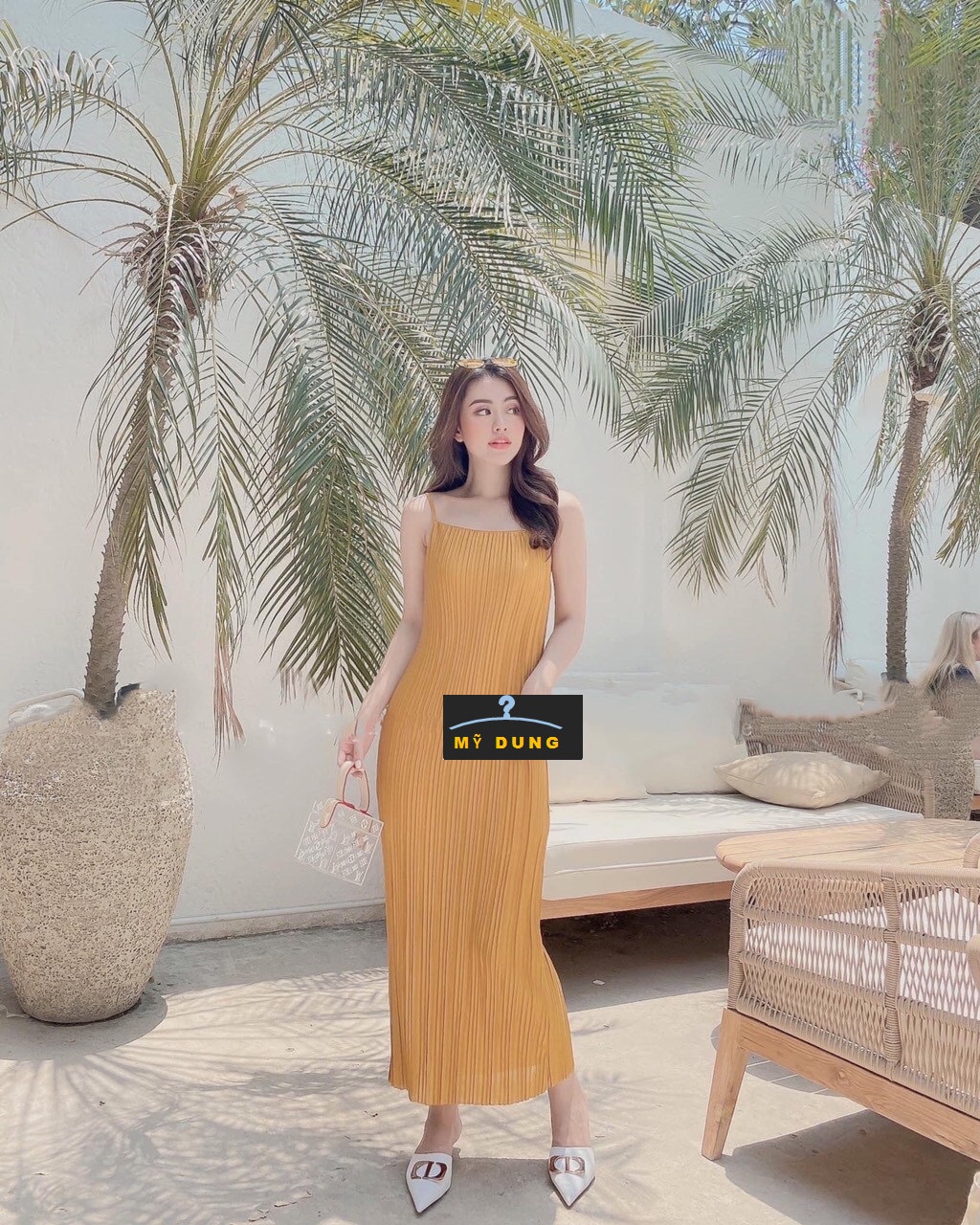 ĐẦM MAXI 2S DẬP LY-ĐƠN GIÃN, NHẸ NHÀNG,SIÊU MÁT