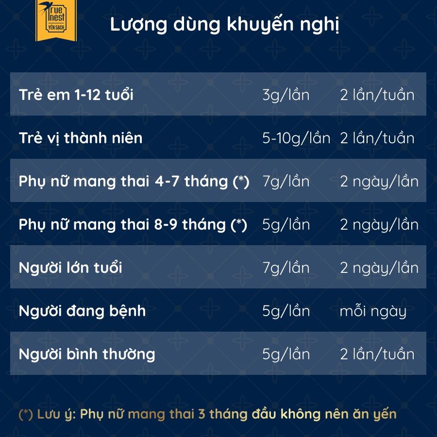 Chân yến sào tinh chế True Nest