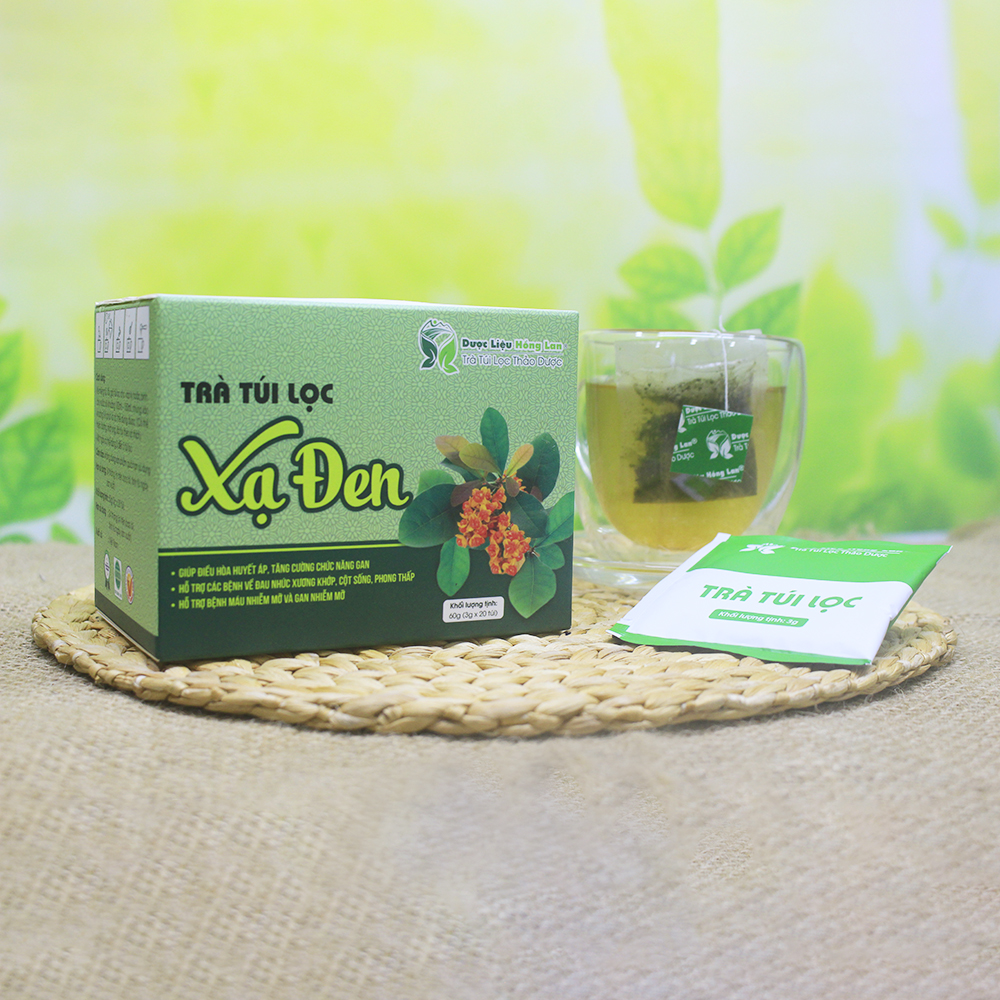 Trà Túi Lọc Xạ Đen 60g Dược Liệu Hồng Lan