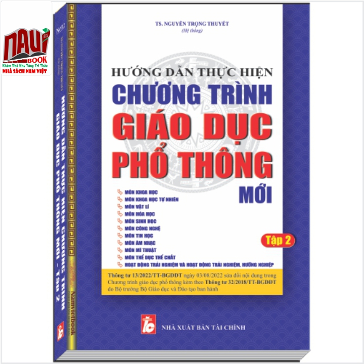 Bộ 3 cuốn sách HƯỚNG DẪN THỰC HIỆN CHƯƠNG TRÌNH GIÁO DỤC PHỔ THÔNG MỚI