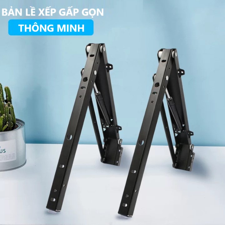 Phụ kiện xếp tường chuyển đổi thành kệ giá đỡ, ghế