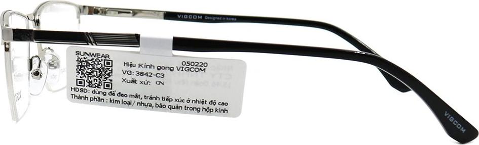 Gọng kính chính hãng Vigcom VG3842