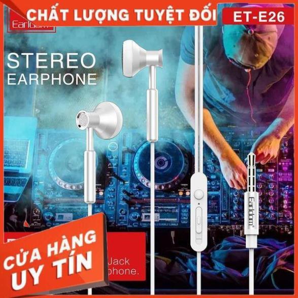 Tai Nghe Có Dây Earldom ET-E26 âm thanh sống đông chân thực hàng chính hãng