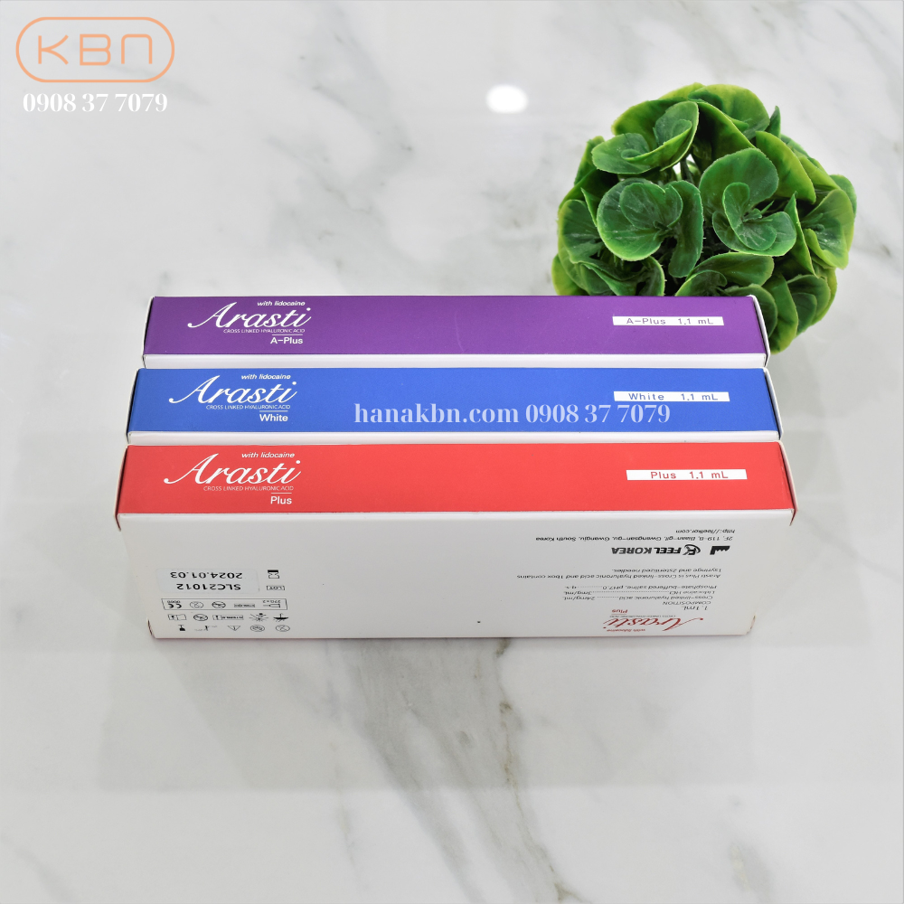 Chất làm đầy Filler Arasti White/Plus/A-Plus Hàn Quốc - 1cc/hộp