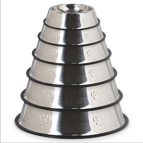 Bát inox đựng thức ăn cho chó