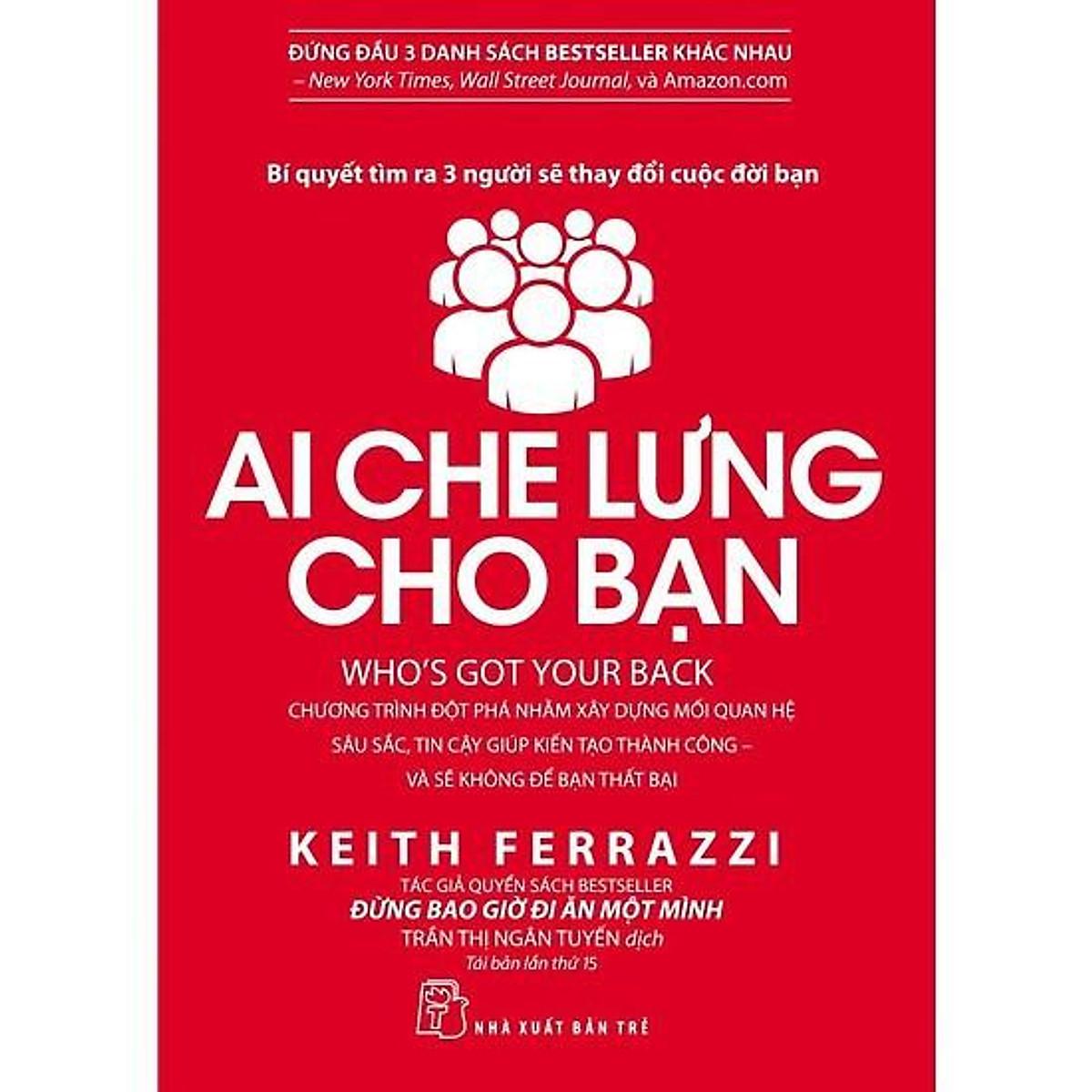 Sách Ai Che Lưng Cho Bạn (NXB Trẻ)