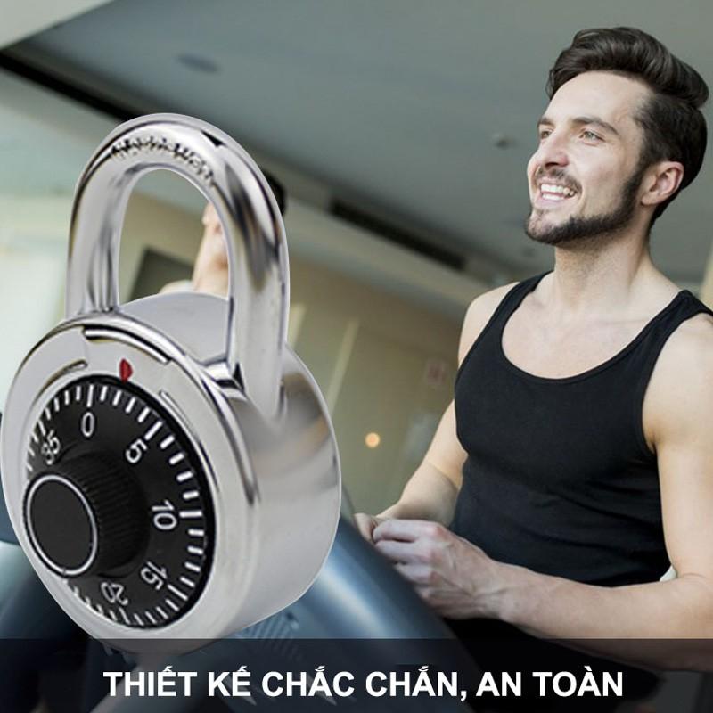 Khóa số dạng núm xoay loại nhỏ 3 số CL45