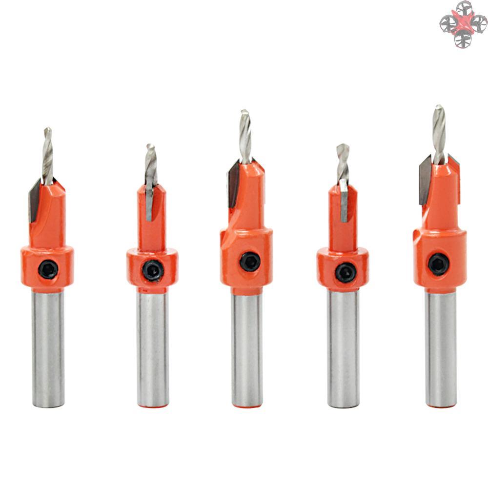 Bộ 5 Mũi Khoan Khoét Lỗ Vật Liệu Gỗ