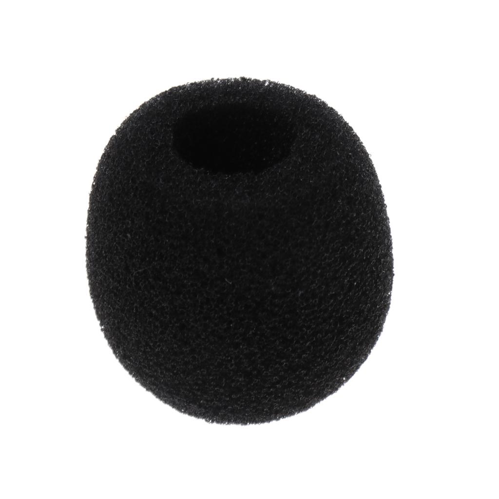 10 Pieces Portable Foam Mic Shield Windscreen Cover for Microphone