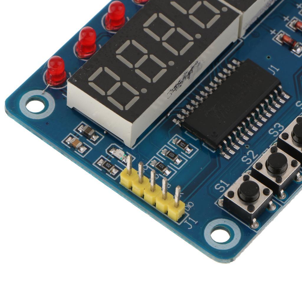 TM1638 LED Display 8-Bit Digital Tube Module 8 Keys 8 Bits Keyboard Compatible With STC