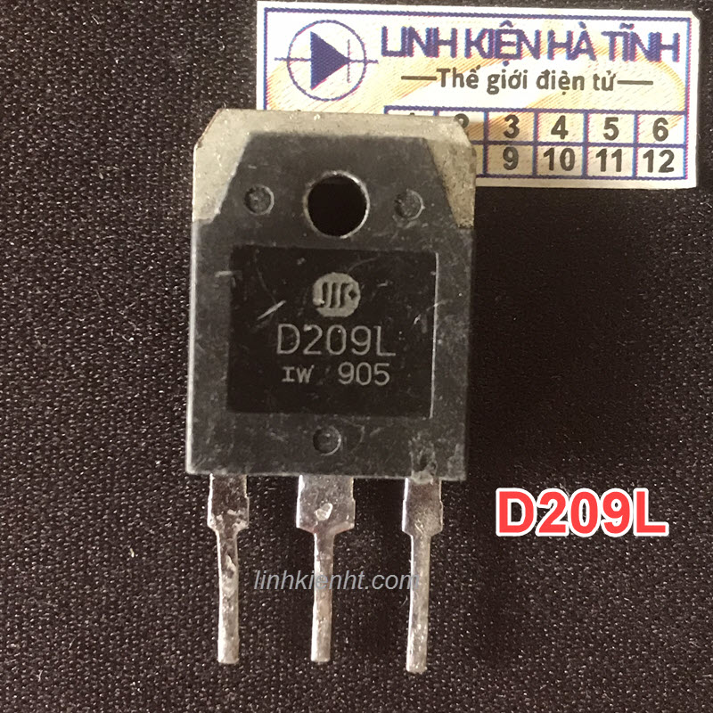 Linh Kiện 2SD209L D209L D209 transistor NPN 12A 700V