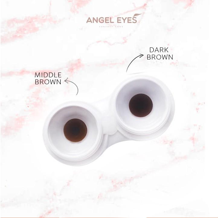 Lens thẩm mỹ che khuyết điểm Angel Eyes dành cho mắt bị đục thủy tinh thế, kéo mây, cườm