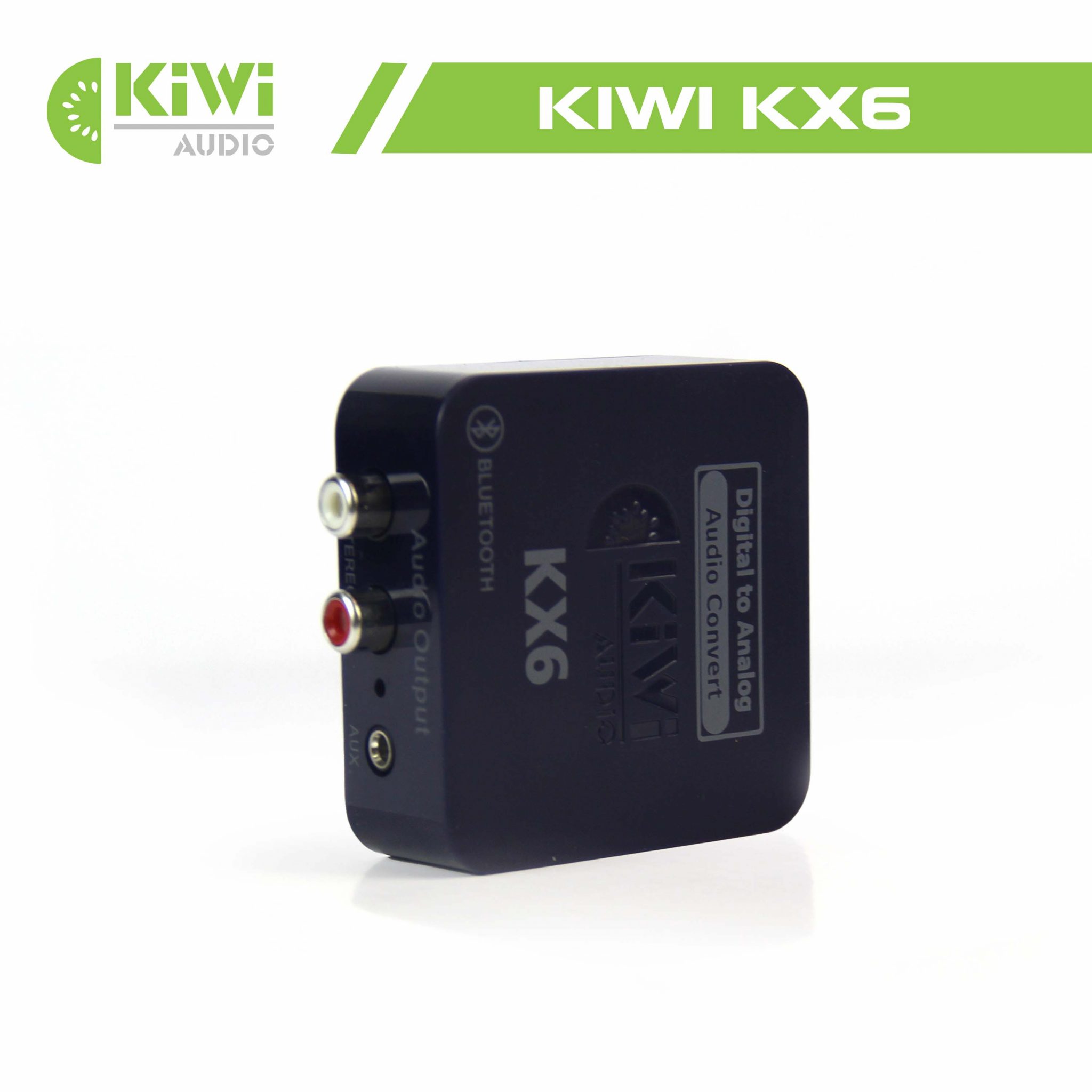 Bộ Chuyển Đổi Âm Thanh Quang Học Digital sang Analog Kiwi KX6 (Hỗ Trợ Bluetooth) - Hàng Chính Hãng