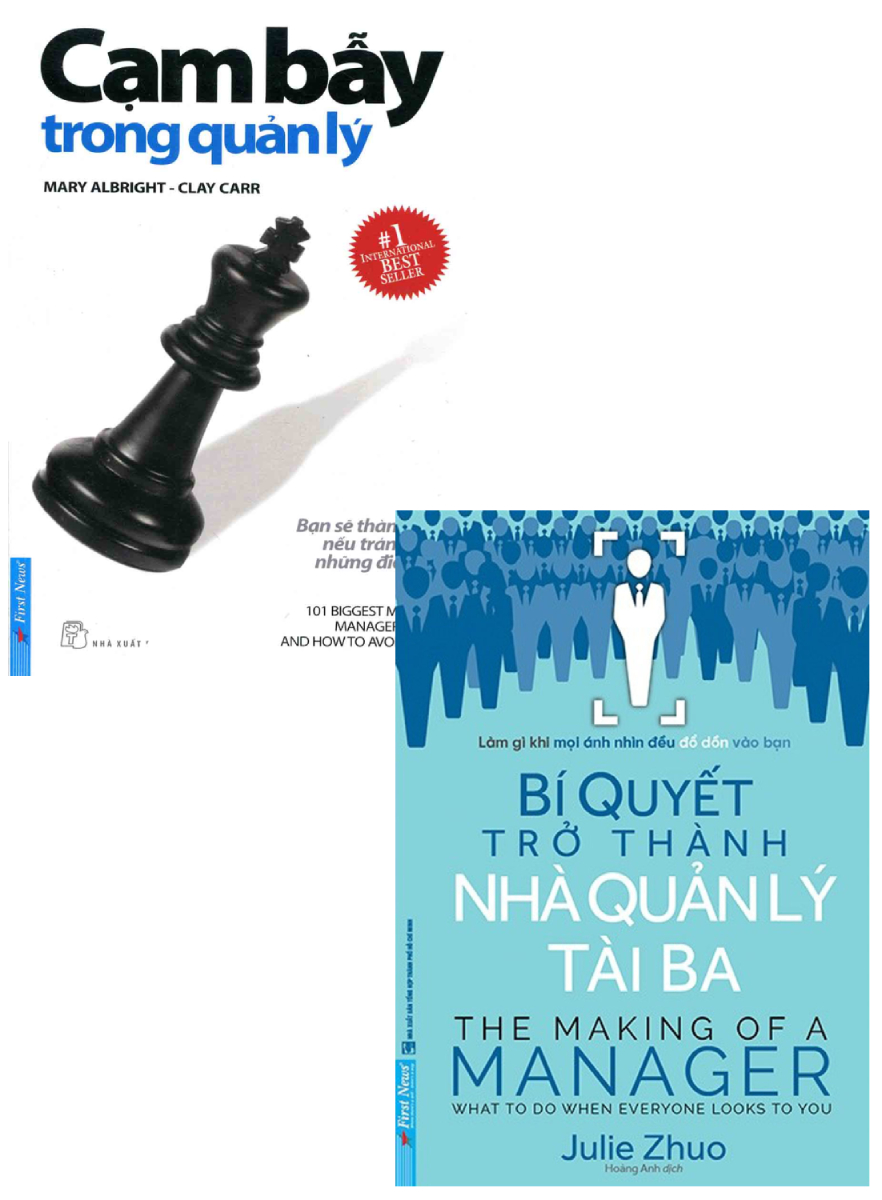 Combo Cạm Bẫy Trong Quản Lý + Bí Quyết Trở Thành Nhà Quản Lý Tài Ba
