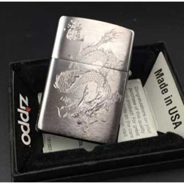 Bật Lửa ZIPPO KHẮC RỒNG 52 – ZIPPO 200.R52