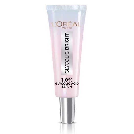 [L'OREAL PARIS] Tinh Chất Chứa AHA Giúp Mờ Thâm Nám Và Sáng Da Mềm Mịn Glycolic Bright 1.0% Glycolic Acid 30/15/7.5ml