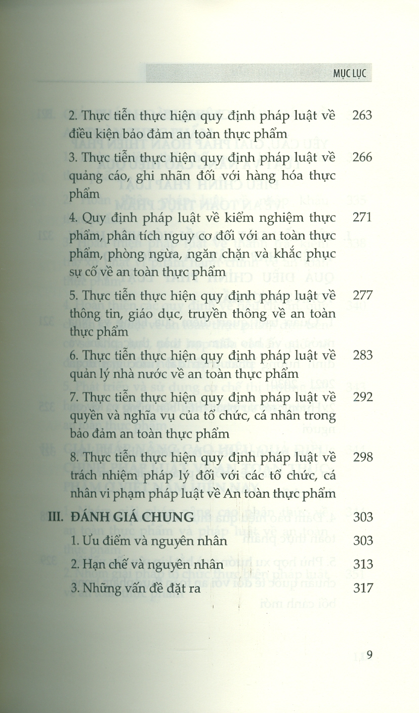 Pháp Luật Về An Toàn Thực Phẩm Ở Việt Nam (Sách chuyển khảo) - TS. Phạm Thị Thúy Nga (Chủ biên)