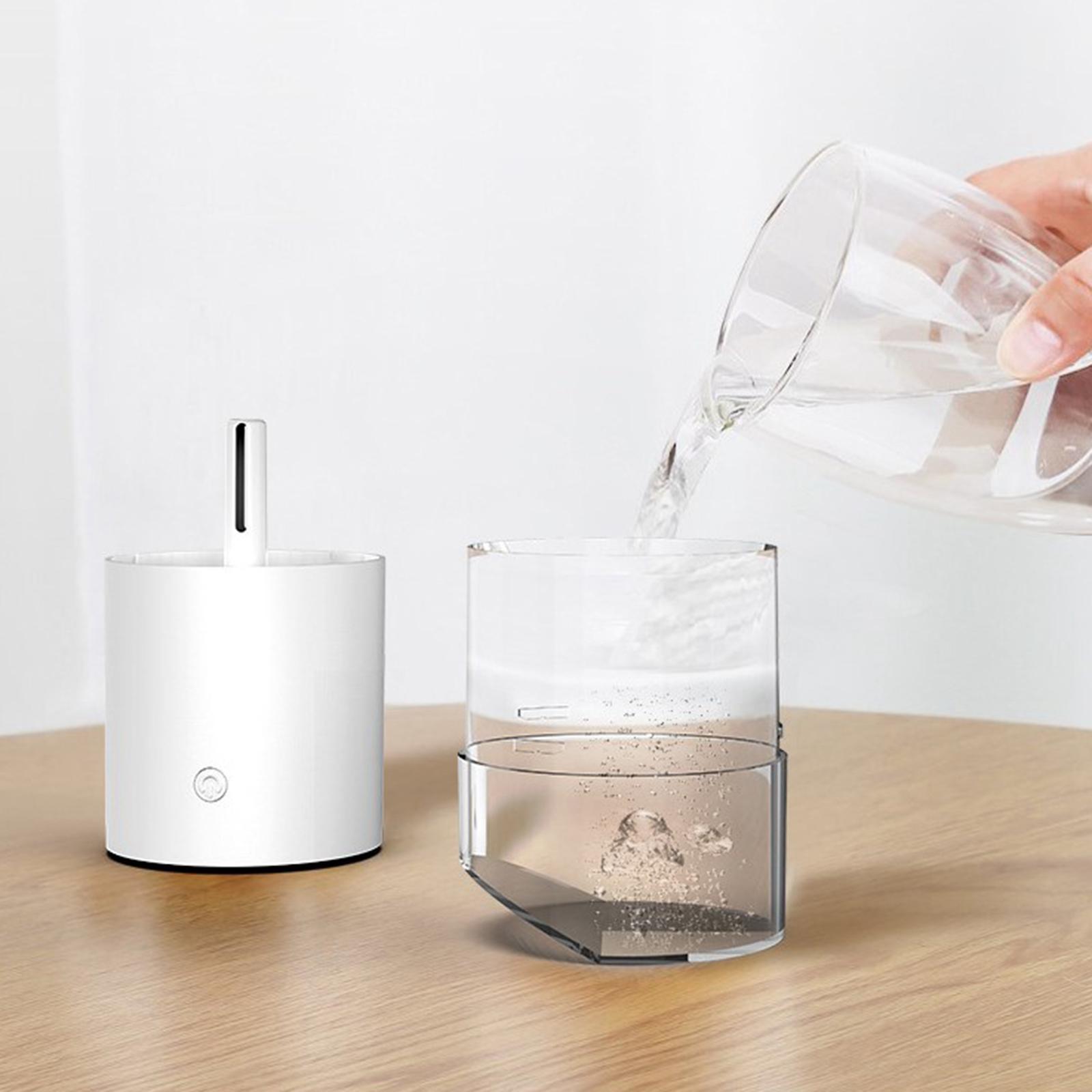 390ml USB Mini Car Home Humidifier Aroma Oil Diffuser Mist Purifier White