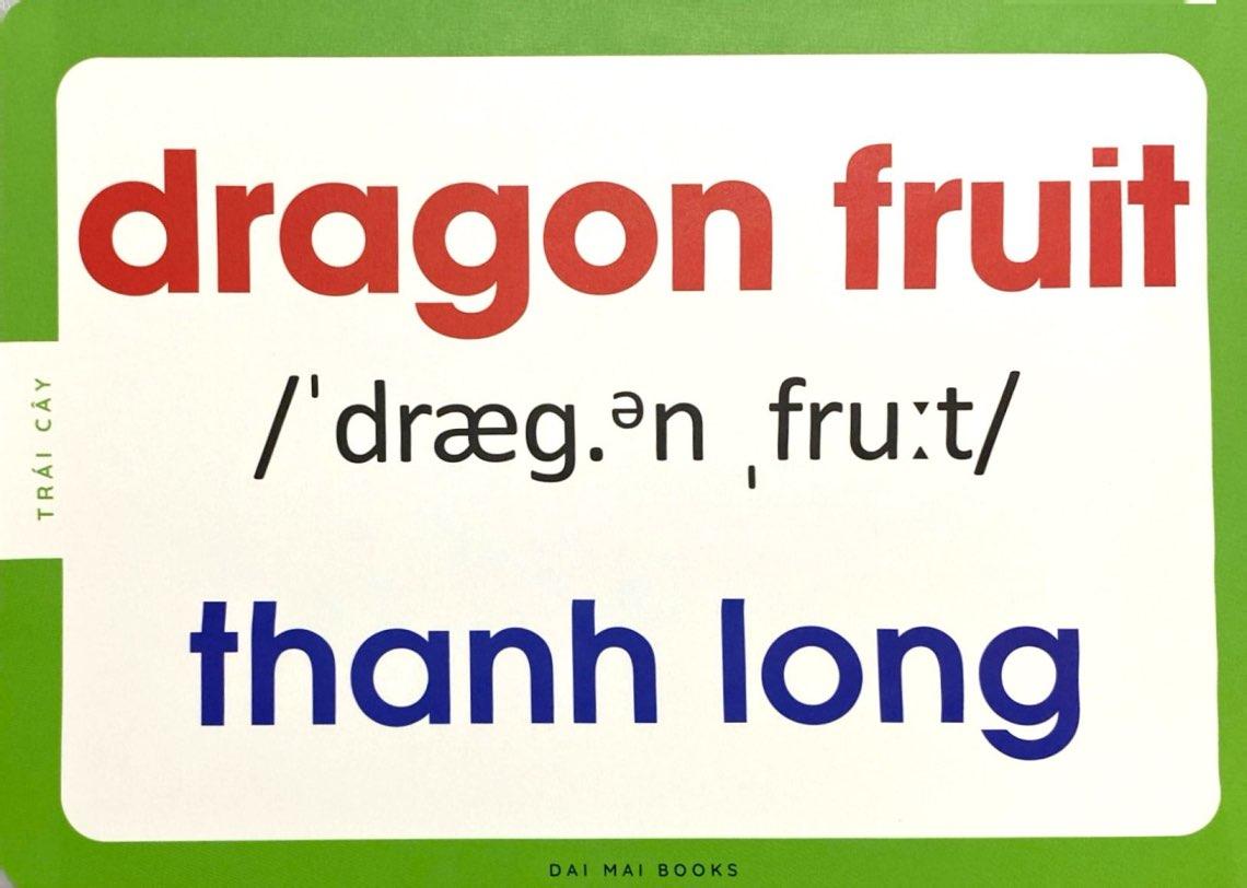 Sách - Flash Card - Thẻ Học Thông Minh Theo Phương Pháp Giáo Dục Sớm Glenn Doman - Các Loài Hoa Và Trái Cây - Flowers And Fruits